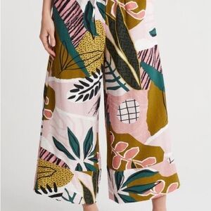 Adrianna Papell Wide-leg Multicolor Patterned Women's Pants